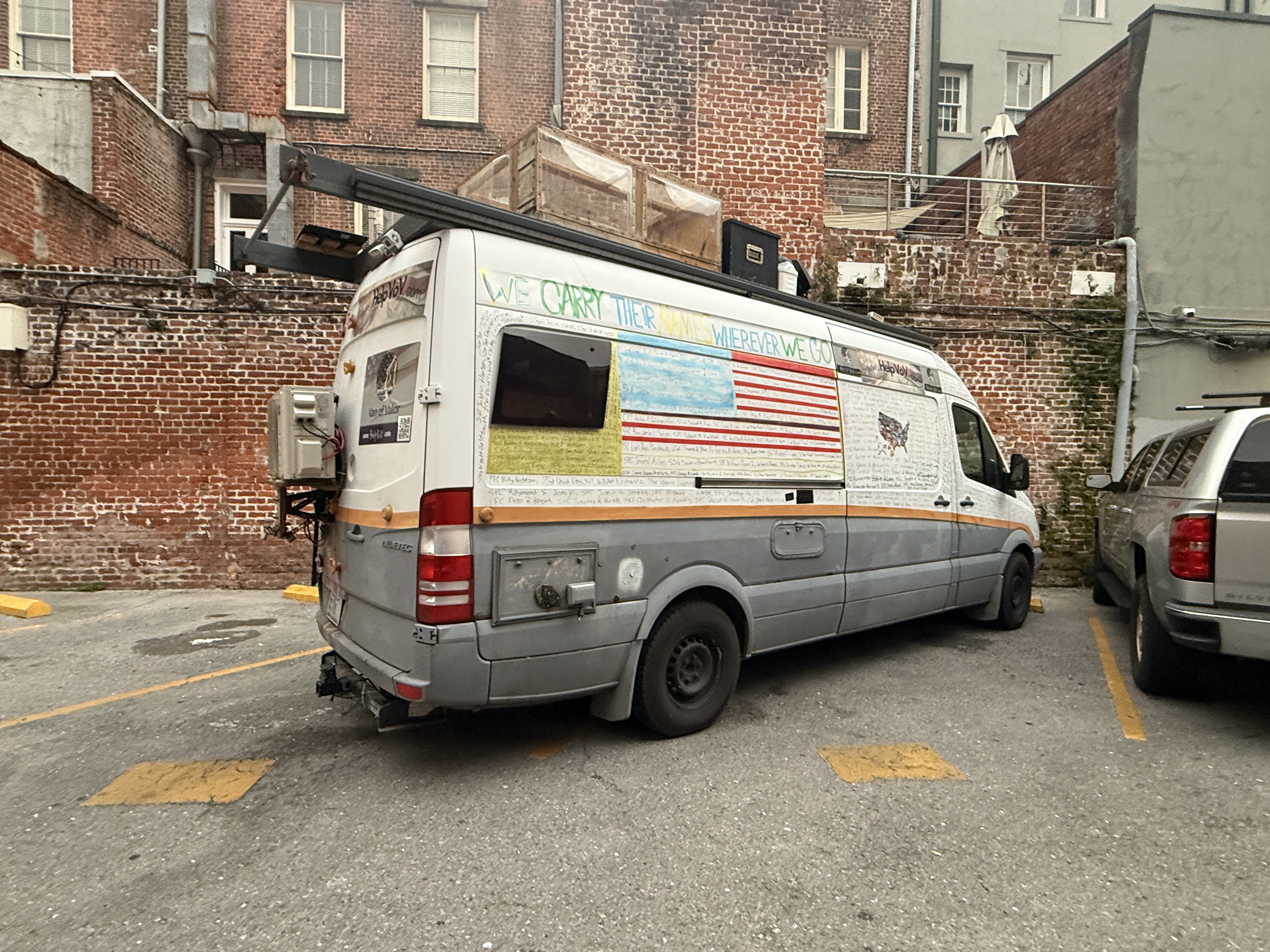 This year, Lauren and I are spending this holiday far from the bustling gatherings of families or friends. The silence in this apartment is a stark contrast to the constant hum of the Van of Valor’s engine that has been the soundtrack to our last nine months.