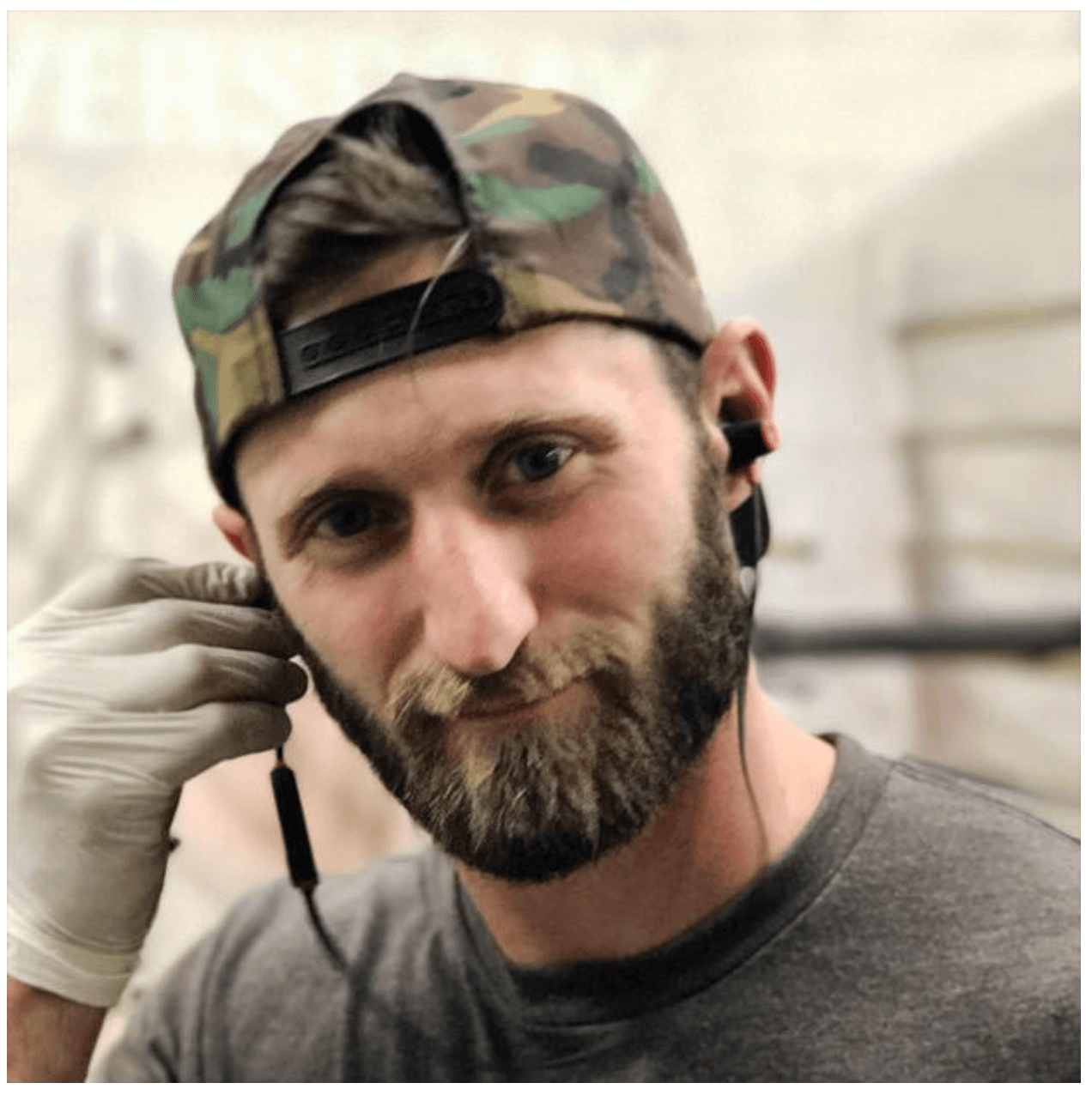 Marine Corps veteran Taylor Winston