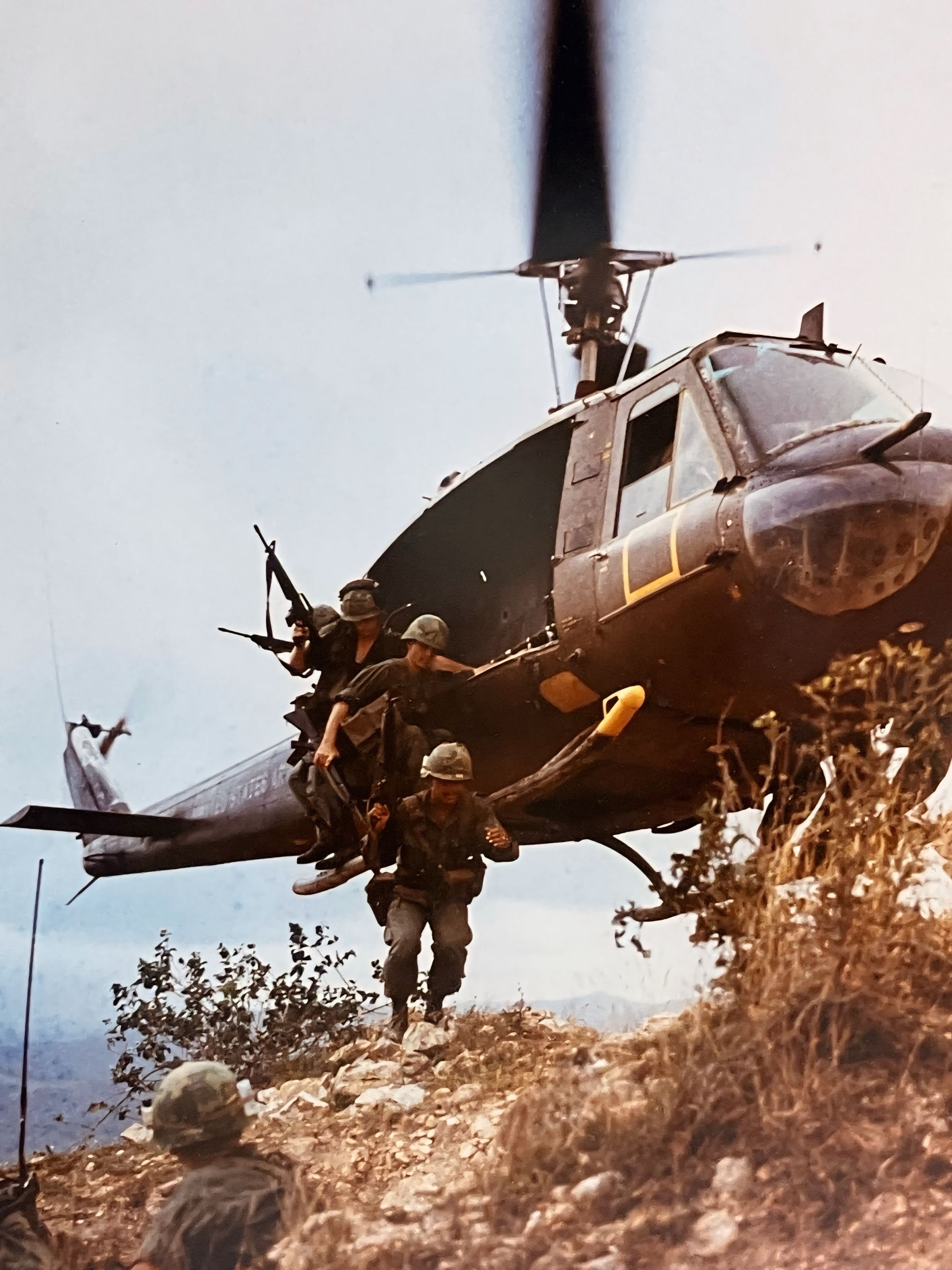 Feb 27, 1967. An Loa Valley. Ambush. Squad leader killed. Three wounded pinned down. McAlpine left cover, crawled through enemy fire, dragged each wounded man to safety, then went back ALONE and cleared the enemy position. First Silver Star. 🇺🇸