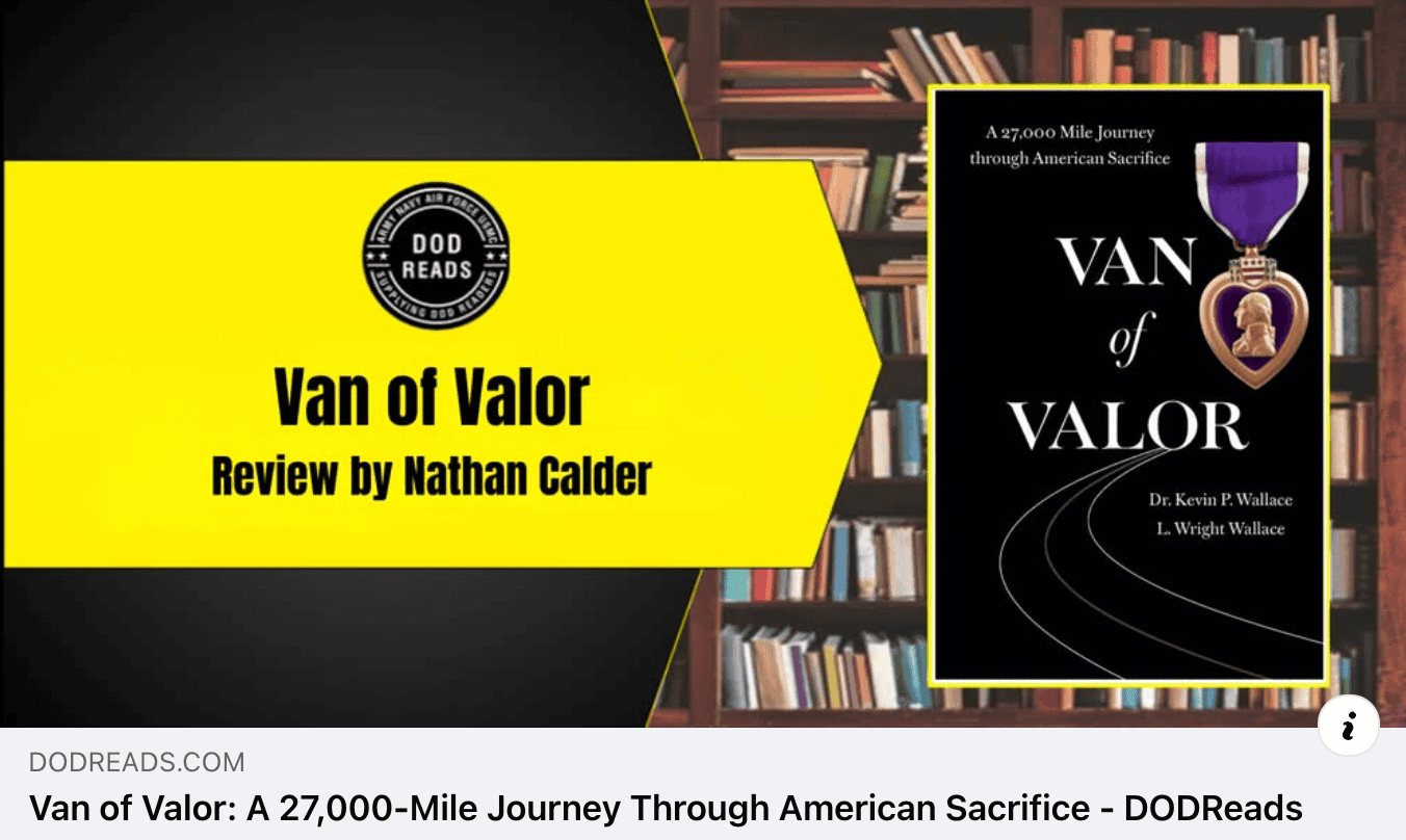 DOD Reads Review: Van of Valor